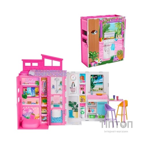 Ігровий набір Barbie Будиночок для відпочинку (2-поверховий) (HRJ76)