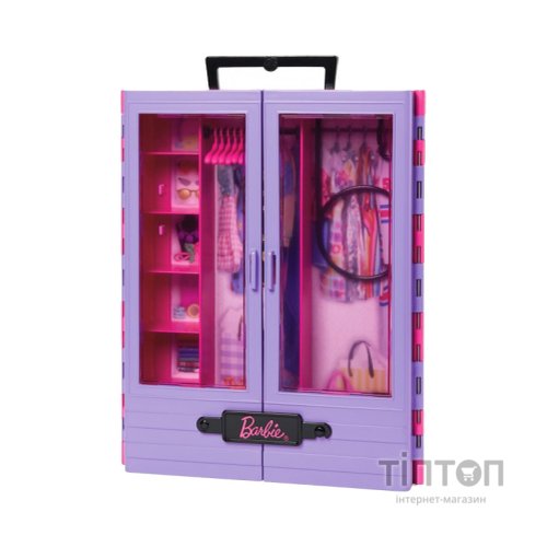 Ігровий набір Barbie Бузкова шафа для одягу (HJL65)