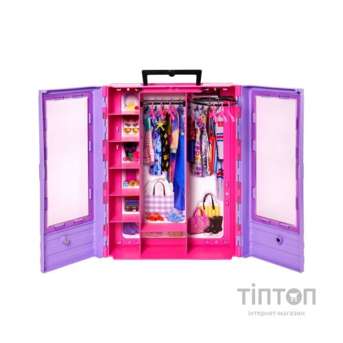 Ігровий набір Barbie Бузкова шафа для одягу (HJL65)