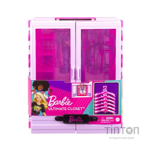 Ігровий набір Barbie Бузкова шафа для одягу (HJL65)