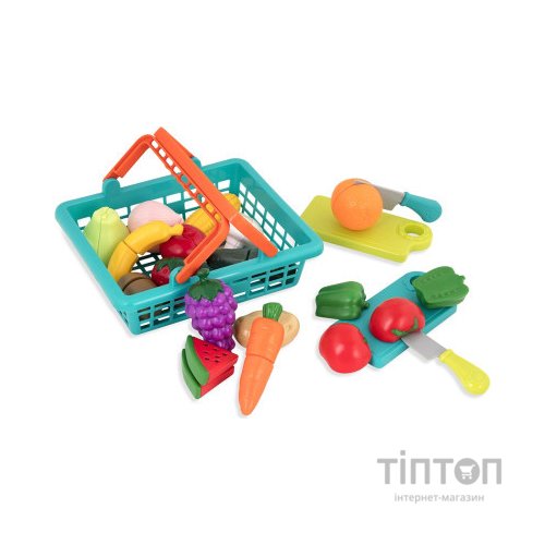 Ігровий набір Battat Для Двох- Овочі-Фрукти На Липучках (BT4743Z)