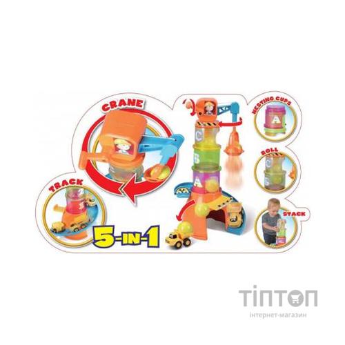 Ігровий набір Bb Junior Volvo Stacking Crane (16-88605)