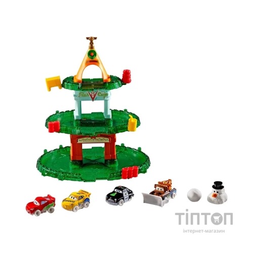 Ігровий набір Cars Адвент-календар з мінігонщиками Disney Тачки (HXT34)