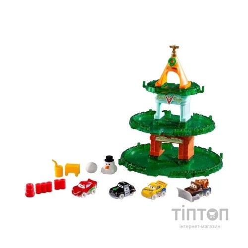 Ігровий набір Cars Адвент-календар з мінігонщиками Disney Тачки (HXT34)