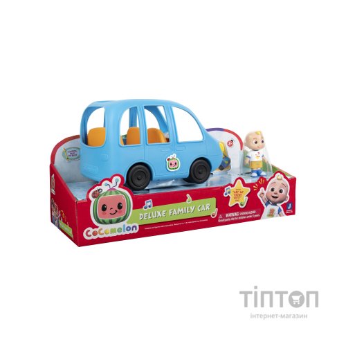 Ігровий набір CoComelon Deluxe Vehicle Family Fun Car Vehicle світло і звук (CMW0104)