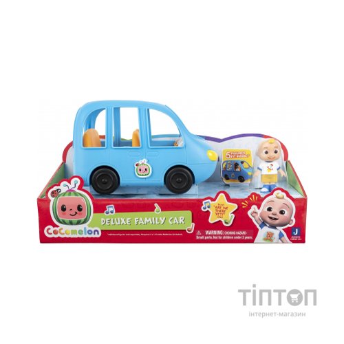 Ігровий набір CoComelon Deluxe Vehicle Family Fun Car Vehicle світло і звук (CMW0104)
