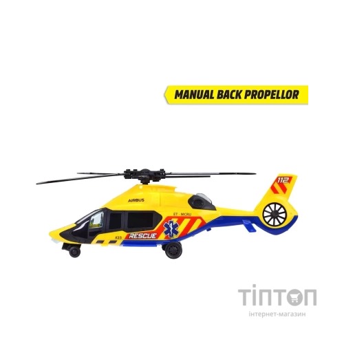 Ігровий набір Dickie Toys Гелікоптер Airbus. Рятувальник (3714022)