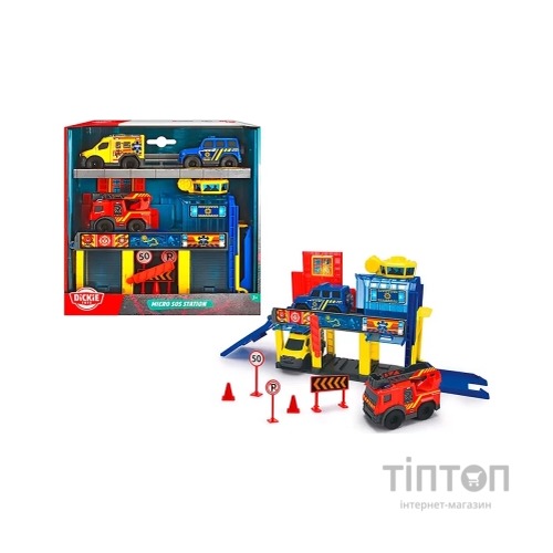 Ігровий набір Dickie Toys SOS. Служба порятунку Мікро (3713017)