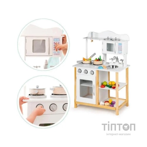 Ігровий набір Ecotoys дерев’яна дитяча кухня Energy (TK040A)