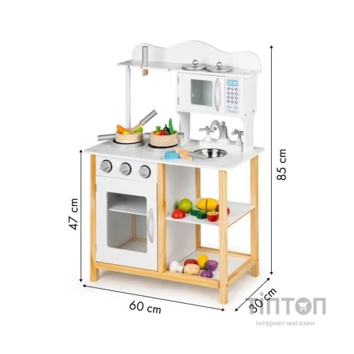 Ігровий набір Ecotoys дерев’яна дитяча кухня Energy (TK040A)