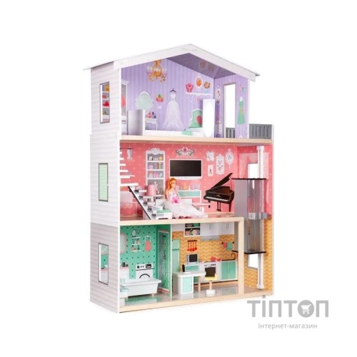 Ігровий набір Ecotoys Ляльковий будинок WOW (4128)