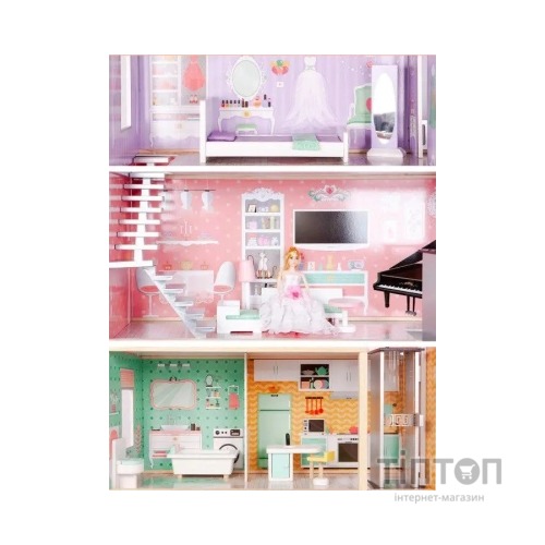 Ігровий набір Ecotoys Ляльковий будинок WOW (4128)