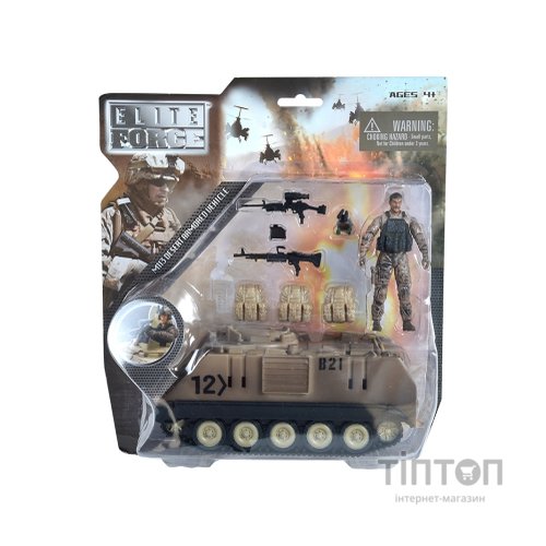 Ігровий набір Elite Force Бронетранспортер M113 (БТР, фігурка, аксес.) (101857)