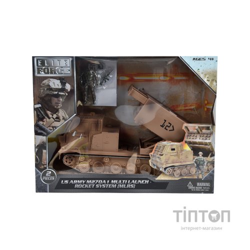 Ігровий набір Elite Force Пускова ракутная установка M270A1 (ПРУ, фігурка) (101839)