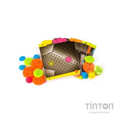 Ігровий набір Fat Brain Toys Різнокольорові Шестерінки Crankity (F140ML)