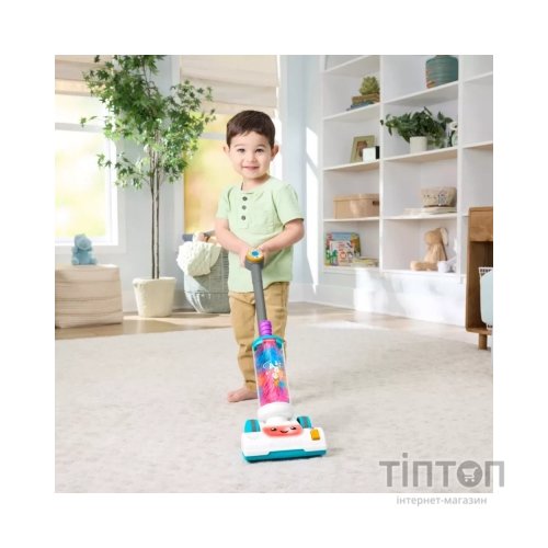 Ігровий набір Fisher-Price Пилосос Веселе прибирання 2-в-1 (JMM37)