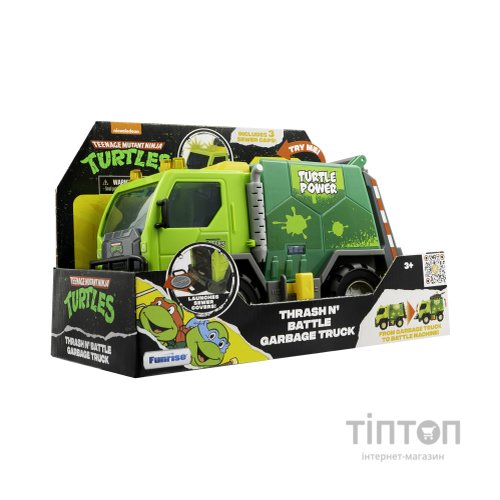Ігровий набір Funrise TMNT Черепашки-Ніндзя класичні Бойовий сміттєвоз зі світлом та звуком (71045)