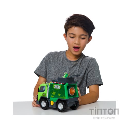 Ігровий набір Funrise TMNT Черепашки-Ніндзя класичні Бойовий сміттєвоз зі світлом та звуком (71045)