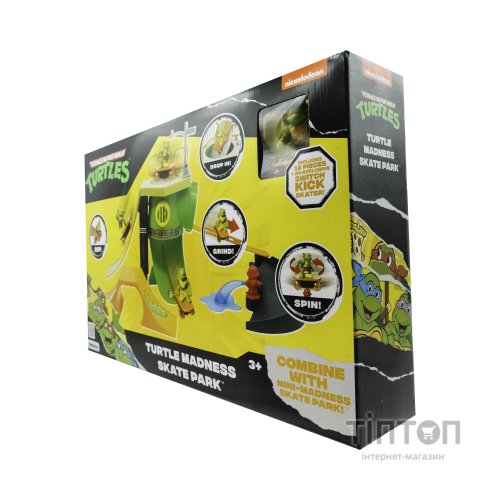 Ігровий набір Funrise TMNT Черепашки-ніндзя класичні Чумовий скейт-парк (71044)