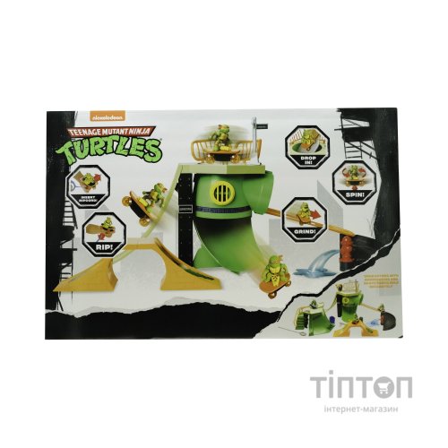 Ігровий набір Funrise TMNT Черепашки-ніндзя класичні Чумовий скейт-парк (71044)