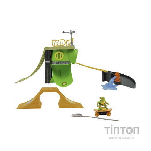 Ігровий набір Funrise TMNT Черепашки-ніндзя класичні Чумовий скейт-парк (71044)