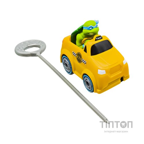 Ігровий набір Funrise TMNT Черепашки-ніндзя класичні Гонщик з лаунчером Леонардо (71017)