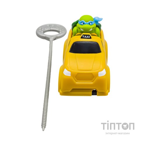 Ігровий набір Funrise TMNT Черепашки-ніндзя класичні Гонщик з лаунчером Леонардо (71017)