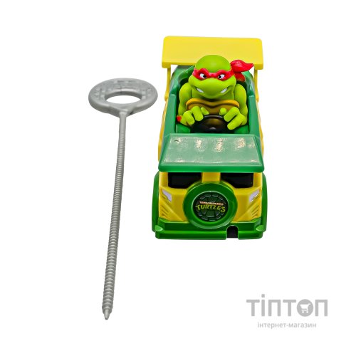 Ігровий набір Funrise TMNT Черепашки-ніндзя класичні Гонщик з лаунчером Рафаель (71020)