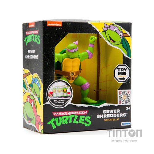 Ігровий набір Funrise TMNT Черепашки-ніндзя класичні Майстри бойових мистецтв Донателло (71023)