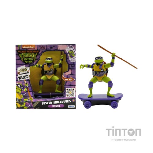 Ігровий набір Funrise TMNT Черепашки-ніндзя класичні Майстри бойових мистецтв Донателло movie star 2023 (71057)