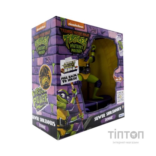 Ігровий набір Funrise TMNT Черепашки-ніндзя класичні Майстри бойових мистецтв Донателло movie star 2023 (71057)