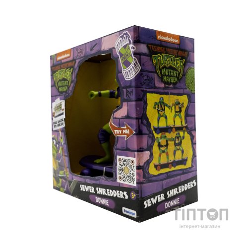 Ігровий набір Funrise TMNT Черепашки-ніндзя класичні Майстри бойових мистецтв Донателло movie star 2023 (71057)