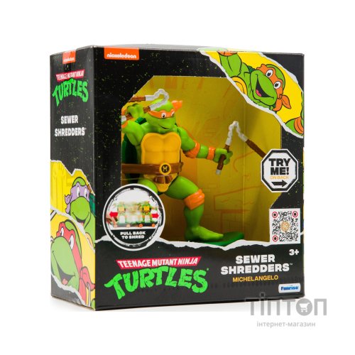 Ігровий набір Funrise TMNT Черепашки-ніндзя класичні Майстри бойових мистецтв Мікеланджело (71022)