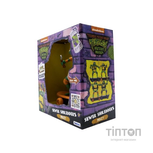 Ігровий набір Funrise TMNT Черепашки-ніндзя класичні Майстри бойових мистецтв Мікеланджело movie star 2023 (71058)