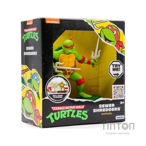 Ігровий набір Funrise TMNT Черепашки-ніндзя класичні Майстри бойових мистецтв Рафаель (71024)