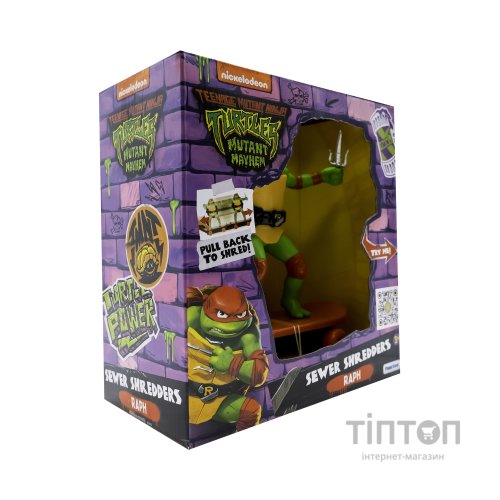 Ігровий набір Funrise TMNT Черепашки-ніндзя класичні Майстри бойових мистецтв Рафаель movie star 2023 (71056)