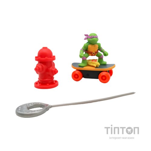 Ігровий набір Funrise TMNT Черепашки-ніндзя класичні Скейтбордист з лаунчером Донателло (71042)