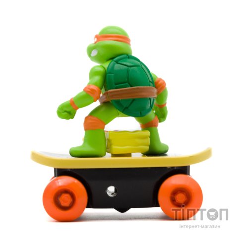 Ігровий набір Funrise TMNT Черепашки-ніндзя класичні Скейтбордист з лаунчером Мікеланджело (71041)