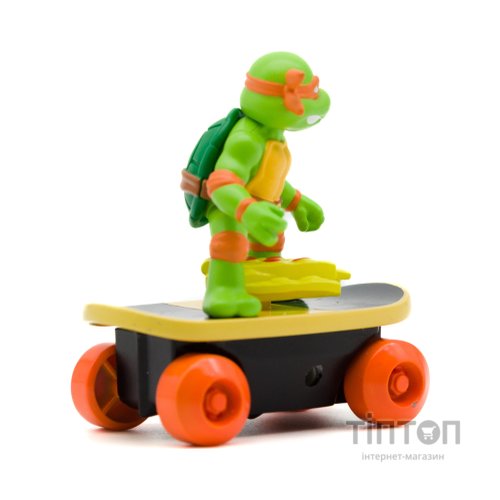 Ігровий набір Funrise TMNT Черепашки-ніндзя класичні Скейтбордист з лаунчером Мікеланджело (71041)