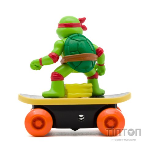 Ігровий набір Funrise TMNT Черепашки-ніндзя класичні Скейтбордист з лаунчером Рафаель (71043)