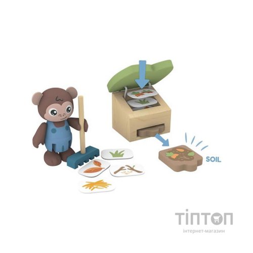 Ігровий набір Hape дерев'яний Органічна теплиця (E3416)