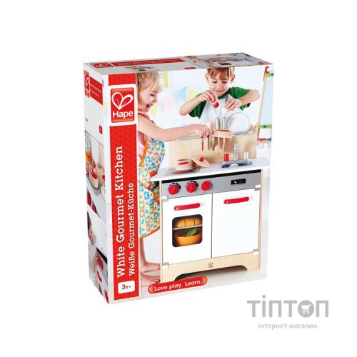 Ігровий набір Hape Дитяча кухня з дерева білий (E3152)