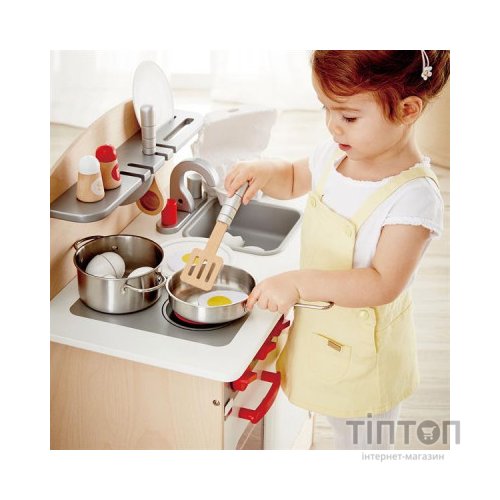 Ігровий набір Hape Дитяча кухня з дерева білий (E3152)