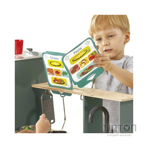Ігровий набір Hape Дитяча кухня з обладнанням та продуктами (E3178)