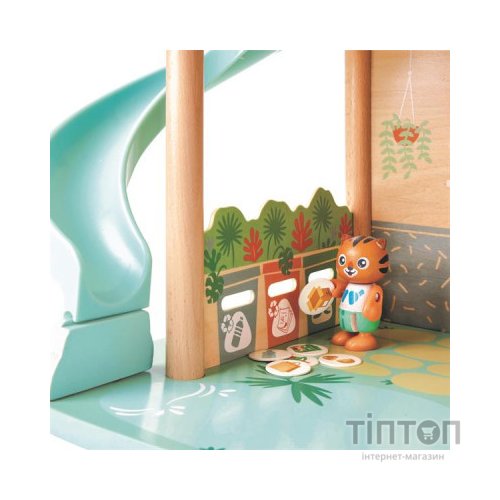 Ігровий набір Hape Ляльковий будинок Тигри в джунглях дерев'яний (E3412)