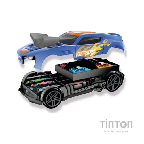 Ігровий набір Hot Wheels Гоночний автомобіль-гараж 2 в 1 (HWCC15)