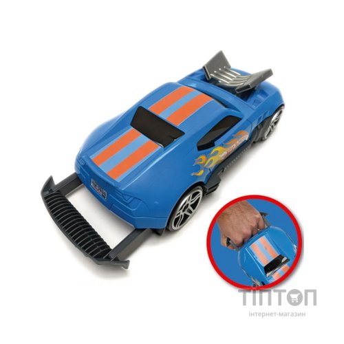 Ігровий набір Hot Wheels Гоночний автомобіль-гараж 2 в 1 (HWCC15)