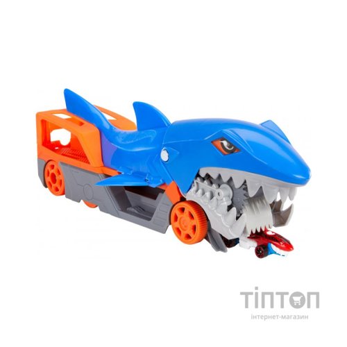 Ігровий набір Hot Wheels Вантажівка-транспортер "Акуляча паща" (GVG36)