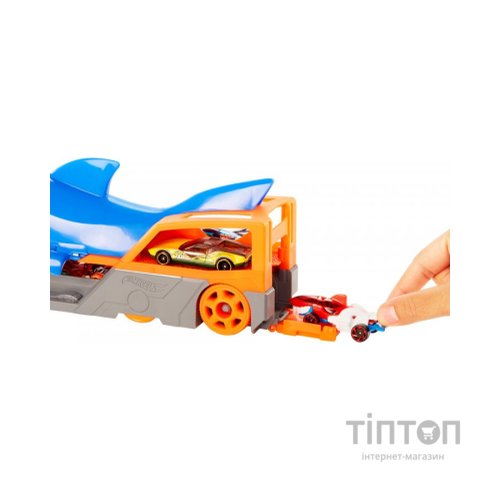 Ігровий набір Hot Wheels Вантажівка-транспортер "Акуляча паща" (GVG36)
