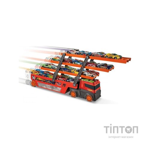 Ігровий набір Hot Wheels Вантажівка-транспортер (GHR48)